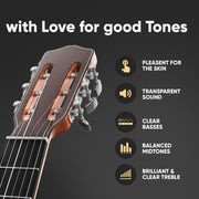 Six-Piece Set Nylon Classical Guitar Strings Uncoated Plain Winding