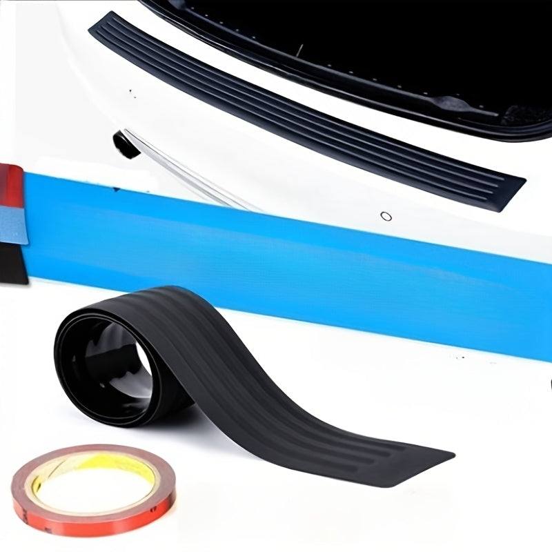 Universal moslamali polyester tolali avtomobil orqa eshik sill himoya chizig‘i, tirnalishga qarshi bumper
