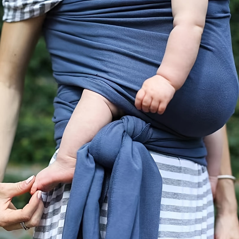 Baby Carrier Stretchy Baby Sling Wrap for Newborns and Toddlers, Plain Color