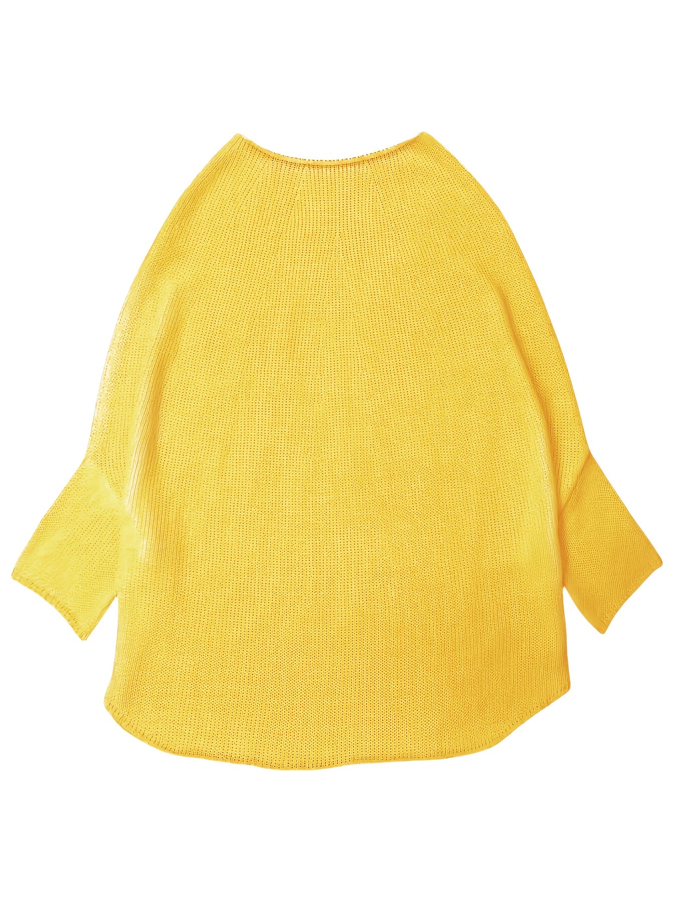 Толстовка оверсайз для женщин больших размеров ярко-жёлтого цвета с длинным рукавом, повседневная свободная толстовка