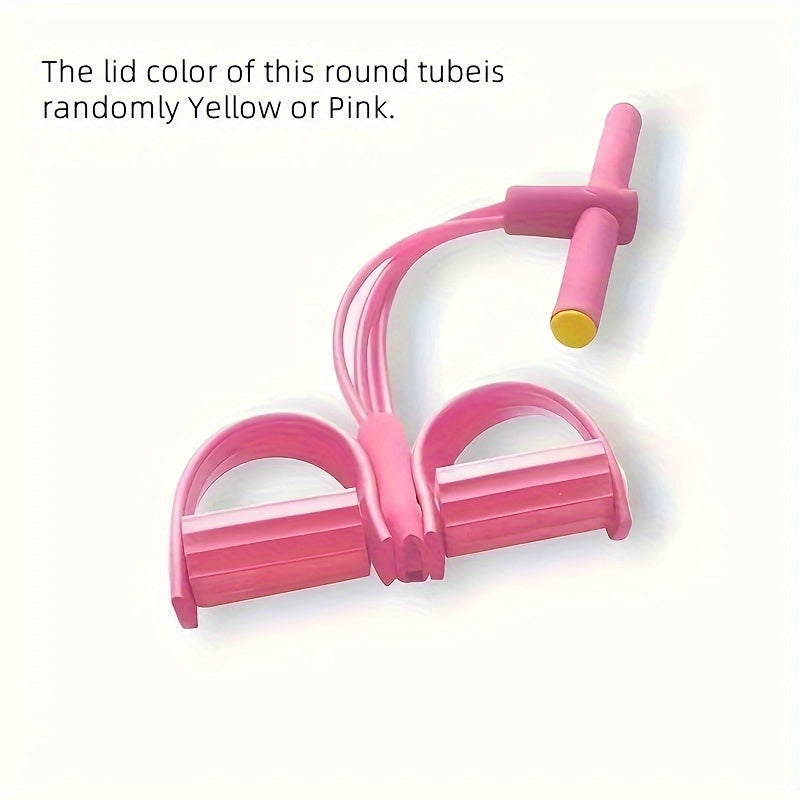 To'liq tana mashg'ulotlari, yadro kuchini oshirish va moslashuvchanlikni rivojlantirish uchun pushti, binafsha va ko'k rangdagi 4 ta EVA qarshilik tasmasi to'plami. Yoga, Pilates va fitnes uchun engil va mustahkam.