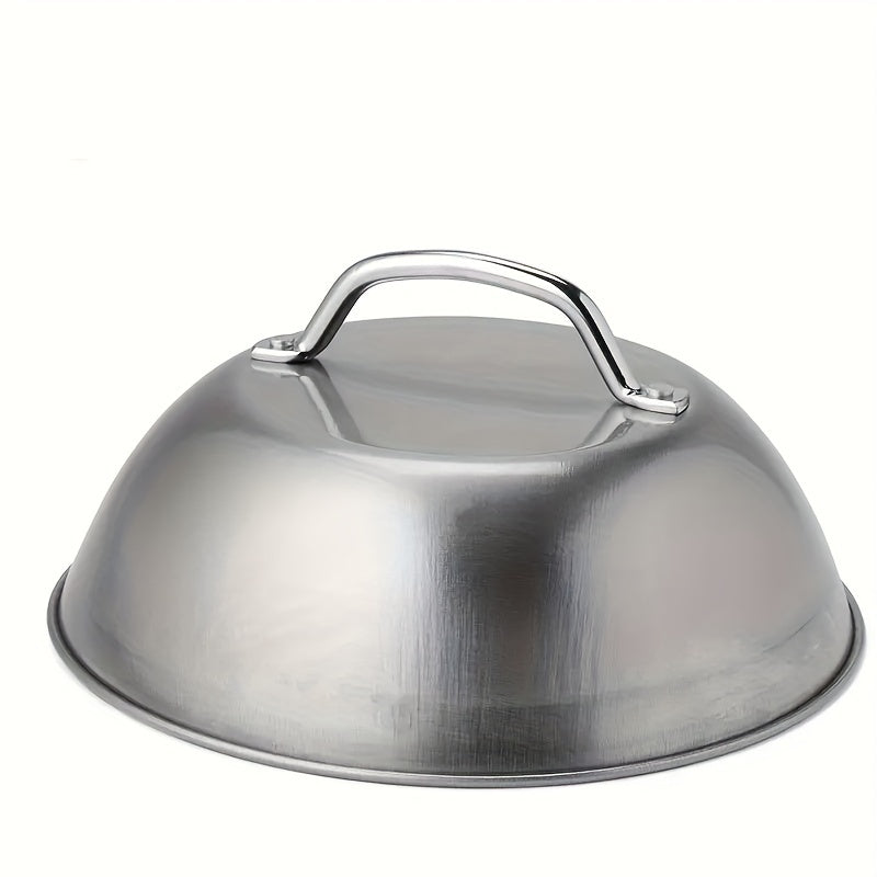 Stainless Steel Steak Cover for Grilling and BBQ Outdoor Use