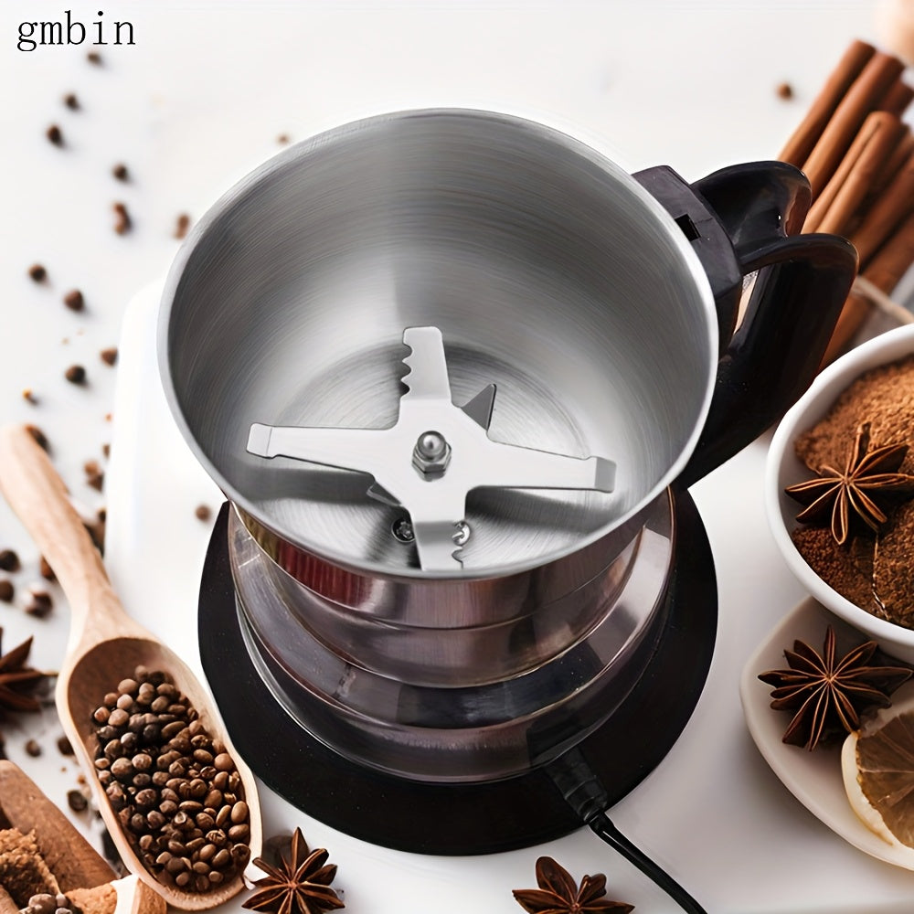 304 po'lat burchakli pichoq bilan uy sharoitida don maydalagich, tez va teng kukun tarqatish uchun. Donlarning yangi saqlanishini ta'minlash uchun qalinligini sozlash mumkin. Ovqat qo'shimchalari, qahva va o'tlar uchun mos.