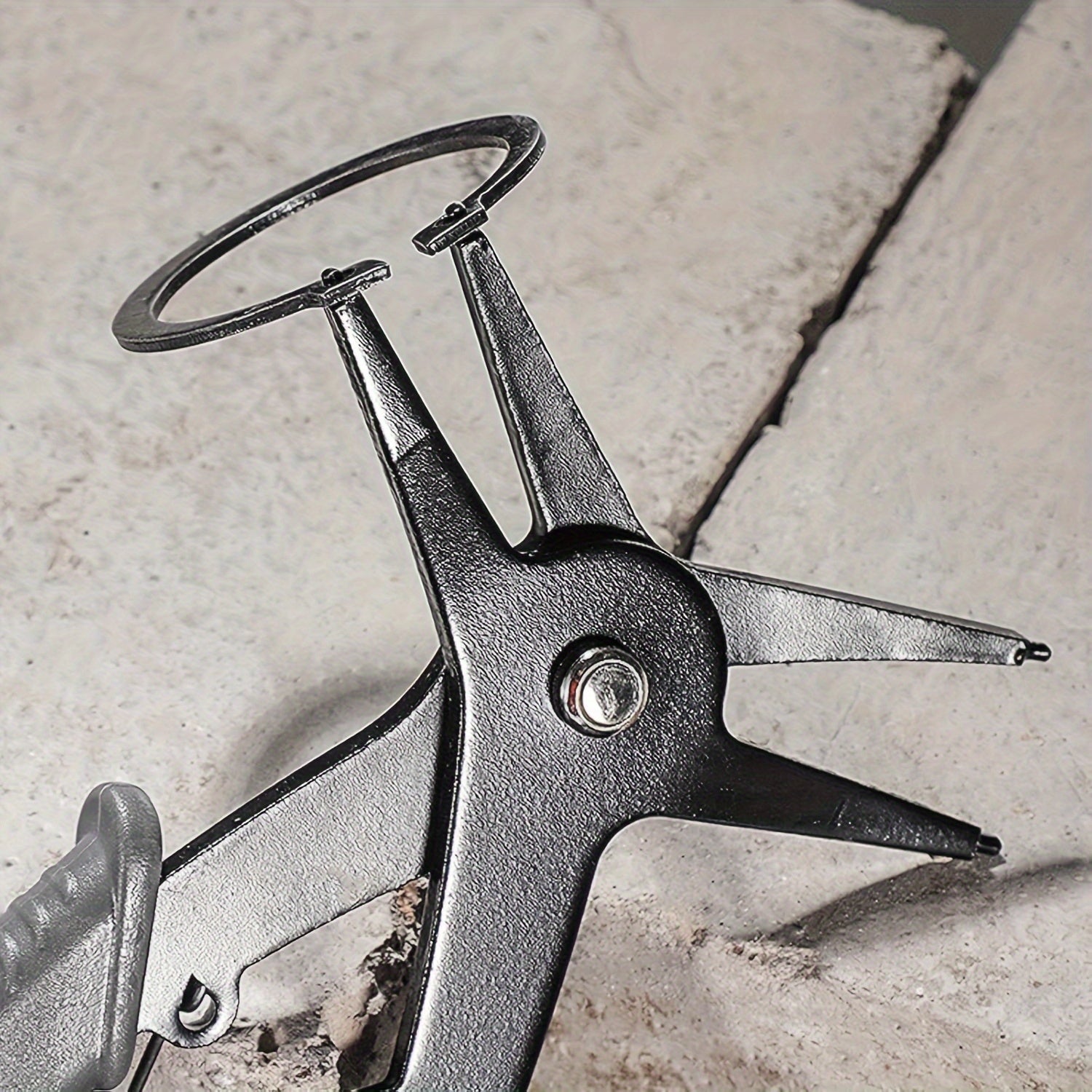Alicates de anillo de retención de doble propósito, herramienta de sujeción interna y externa, herramienta manual de metal