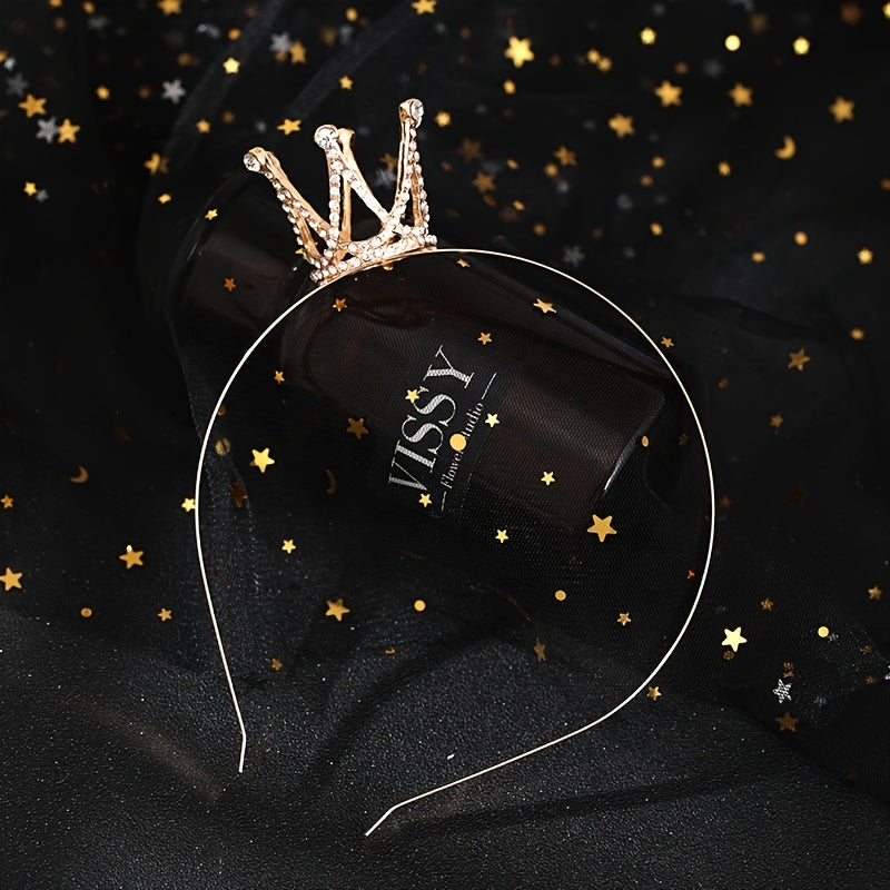 Ayollar uchun vintage kristall taxtalar va tiaralar, to'y, prom, nikoh uchun zamonaviy aksessuarlar