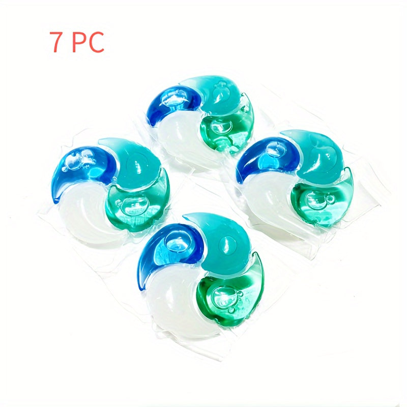 4in1 Laundry Detergent Pods Pack of 7 or 30 for Strong Cleaning and Long-Lasting Fragrance