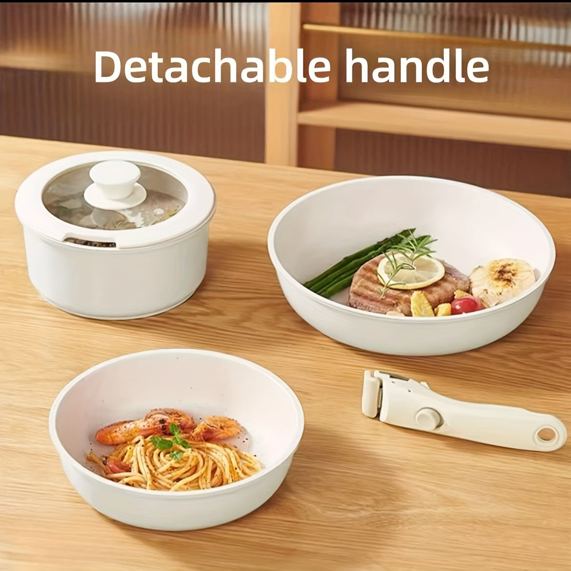 Премиальная многофункциональная ручка кастрюли против ожогов: эргономичный, съемный, взаимозаменяемый дизайн для безопасного и легкого приготовления пищи на кухне и на улице