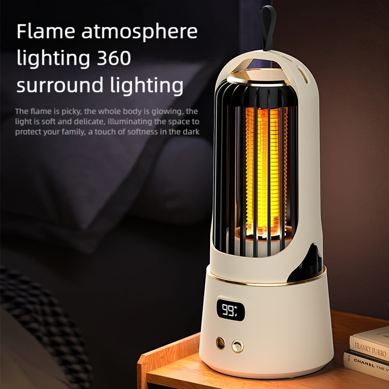 Mosquito Killer Lamp USB Rechargeable 1200mAh Battery Indoor Outdoor Camping Garden Office