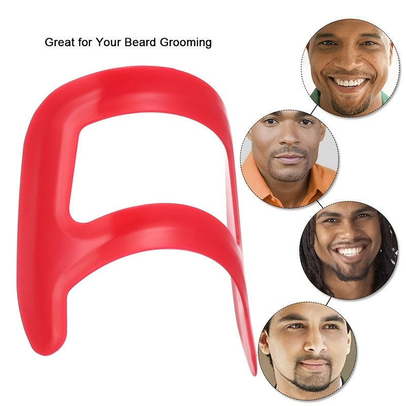 Men's Goatee Beard Shaper Trimming Tool Edge-Up Guide for Grooming
