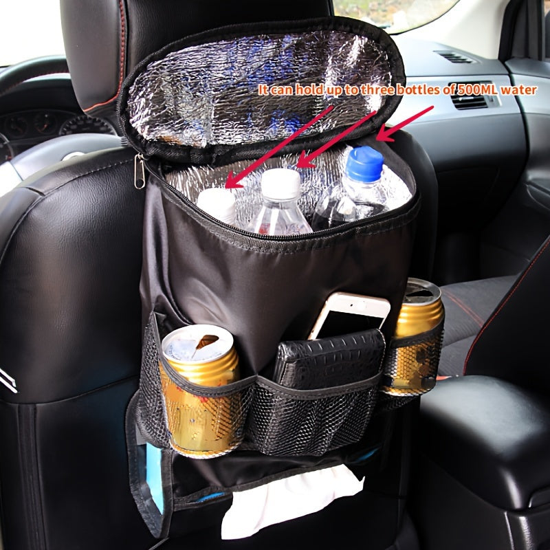 Universal Car Seat Organizer Bag Multi-Pocket Storage Travel Hanger Car Interior