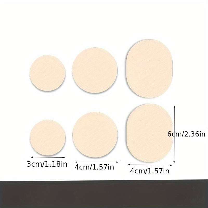 6 Piezas de parches adhesivos para reparación de zapatos para agujeros y desgaste