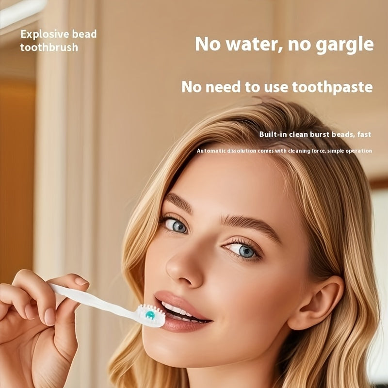 Disposable Mini Toothbrush Stick Pack With Toothpaste, Floss and Picks