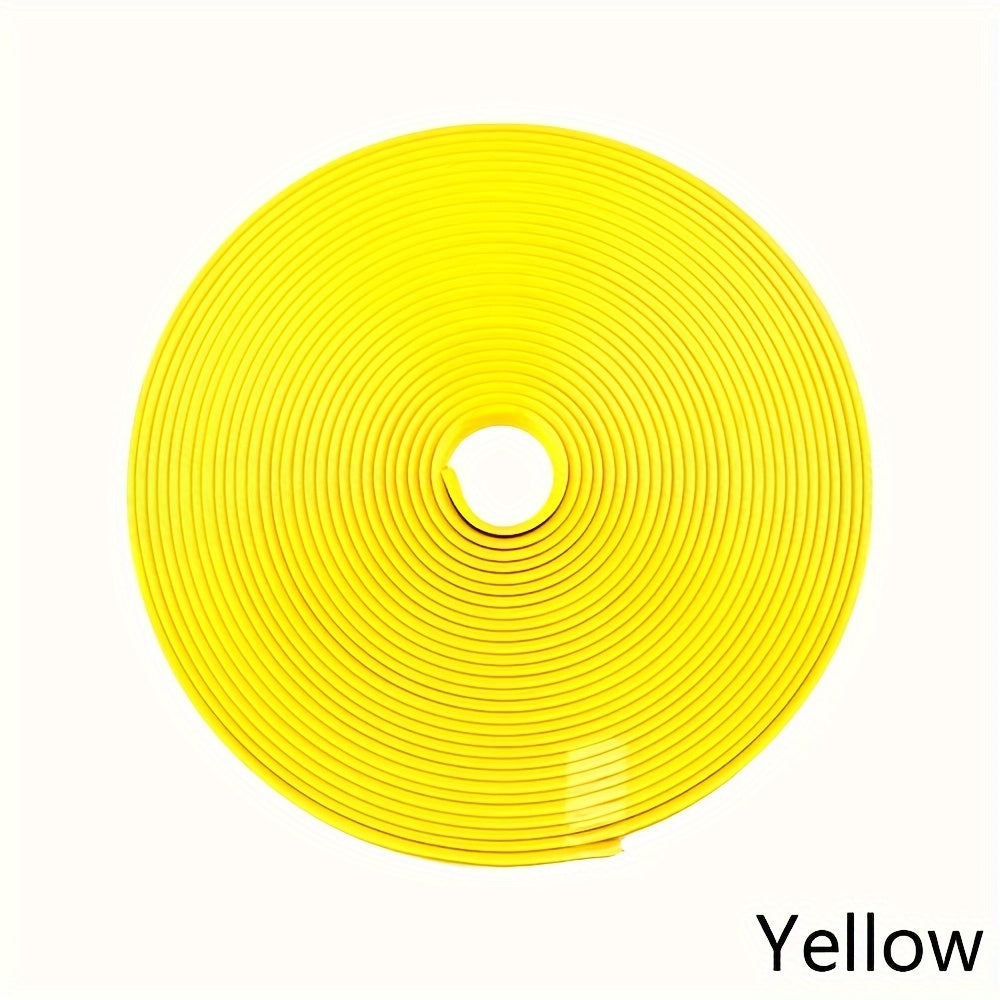 8 Meter Colorful Wheel Rims Protectors Car Tire Guard Line Rubber Molding