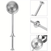 Stainless Steel Shaker Bottle for Spices and Sugar, Reusable Flour Dispenser