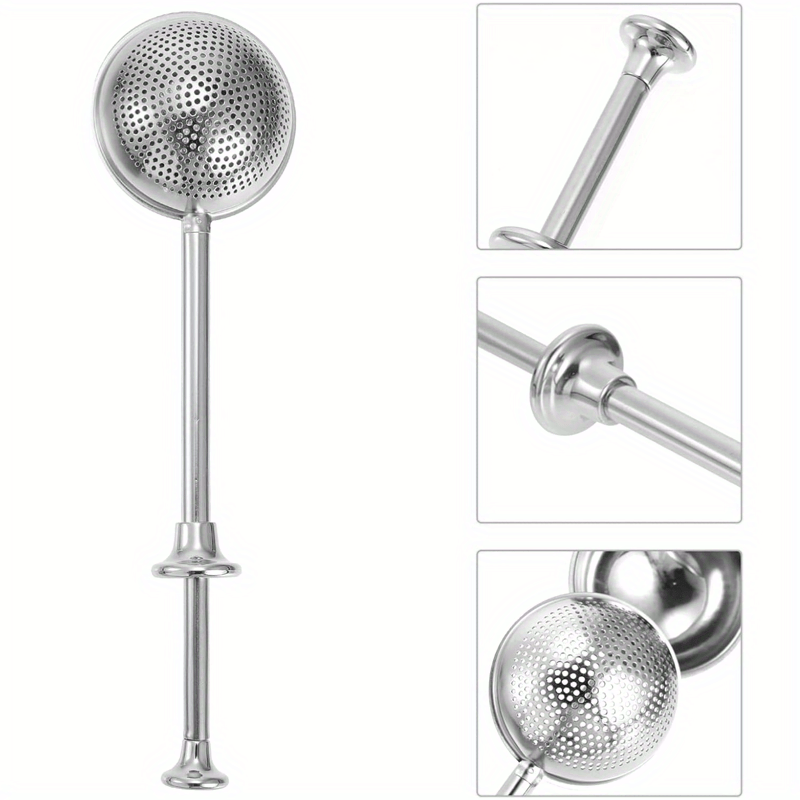 Stainless Steel Shaker Bottle for Spices and Sugar, Reusable Flour Dispenser