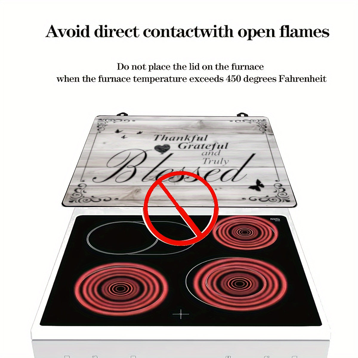 Alfombrilla protectora para la estufa extra grande, impermeable y antideslizante, 72x52cm para vitrocerámica eléctrica