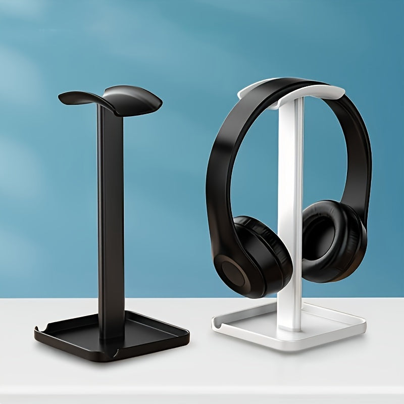 Multifunctional Headphone Stand with Mobile Phone and Accessory Storage Rack