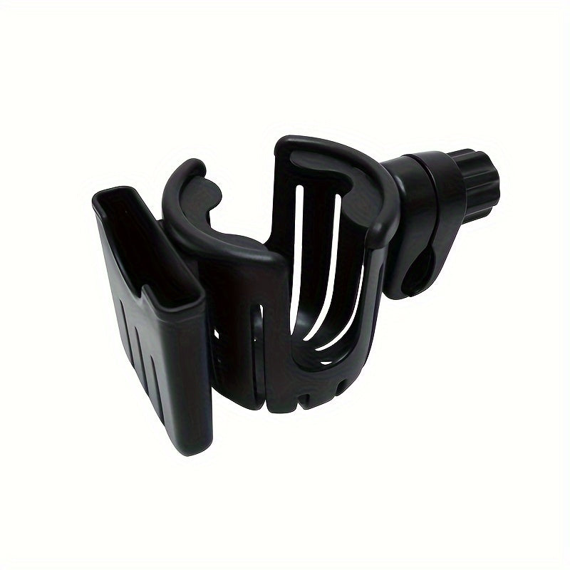 Stroller Cup Holder with Phone Holder for Bicycles Wheelchairs and Scooters