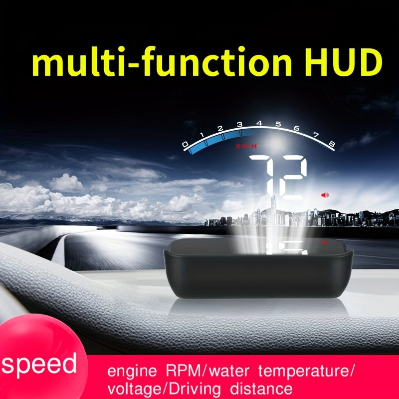 OBD2 Car Head-Up Display Speedometer with Alarm for Vehicles