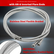 Шланг для охлаждения трансмиссии из нержавеющей стали с плетением 177,8 см, подходит для 4L60E и Ford C6