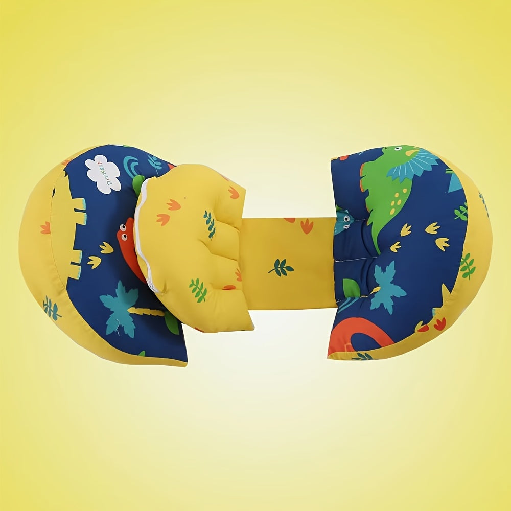 Cojín de maternidad en forma de U para soporte del vientre y la cintura, de poliéster suave, disponible en dos colores
