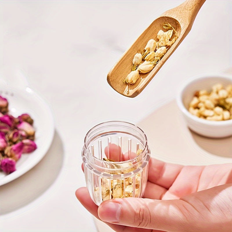 Set of 4 Reusable Tritan Tea Infusers for Loose Leaf and Herbal Teas