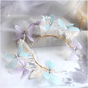 Women's Butterfly Headband for Parties and Cosplay Elegant Hair Accessory