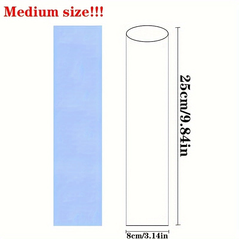 20pcs Clear Heat Shrink Wrap Bags for Remote Controls Waterproof Dustproof Protective Film