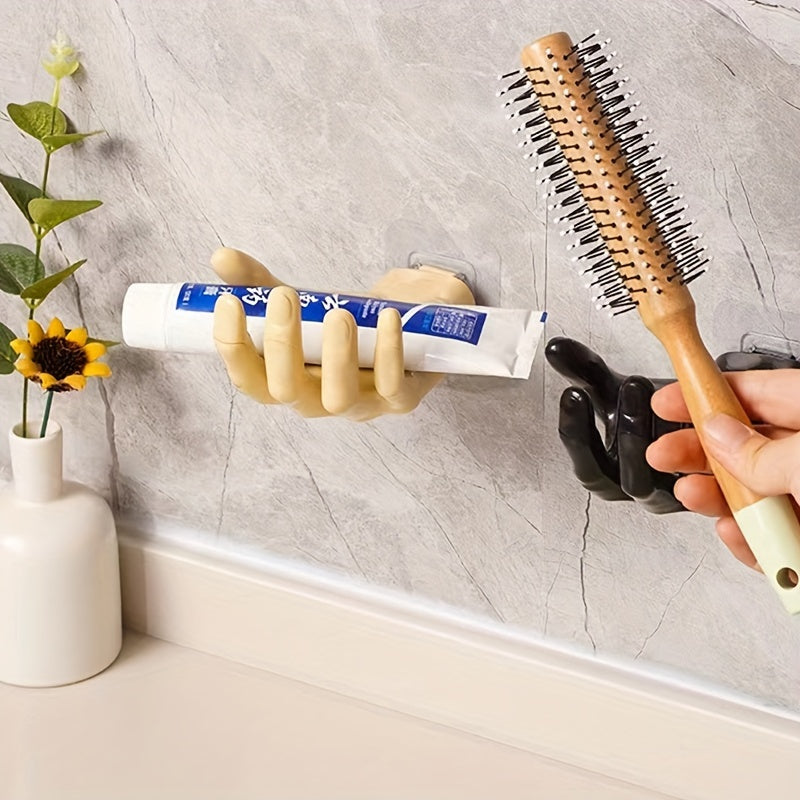 Gancho de pared con adhesivo fuerte para llaves, auriculares y almacenamiento en el baño