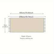 Solid Color Tassel Scarf for Women and Men Soft Cozy Lightweight Windproof Shawl