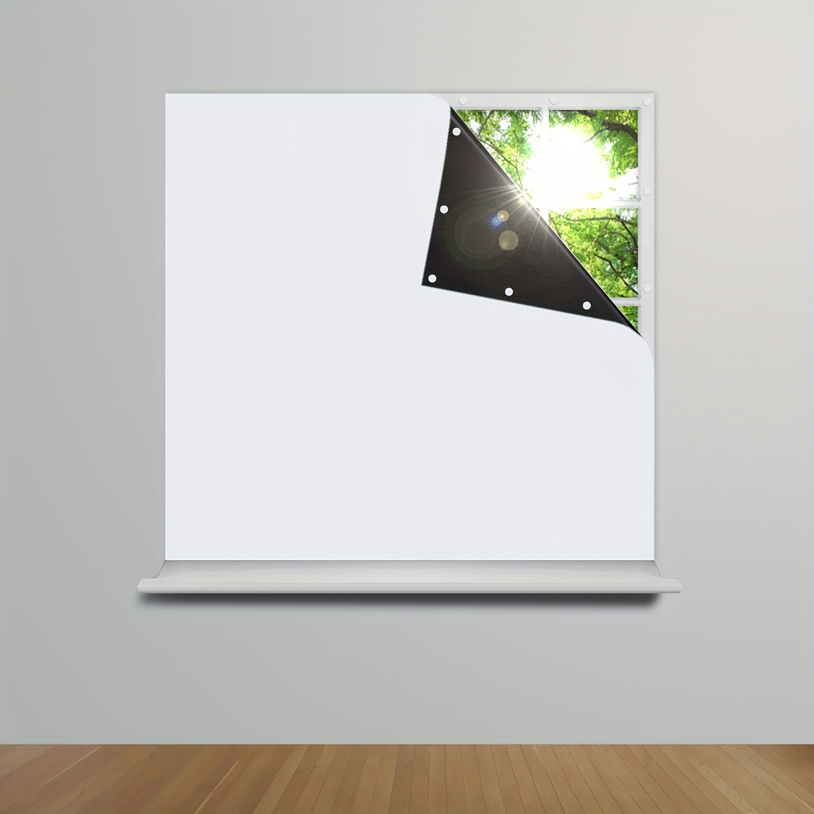 Blackout Window Shades Set of 1 Portable Blackout Curtains for Bedroom Living Room