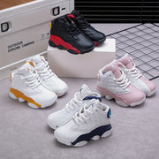 Retro Boys Girls Sneakers All-Season PU Rubber Casual Sports Shoes