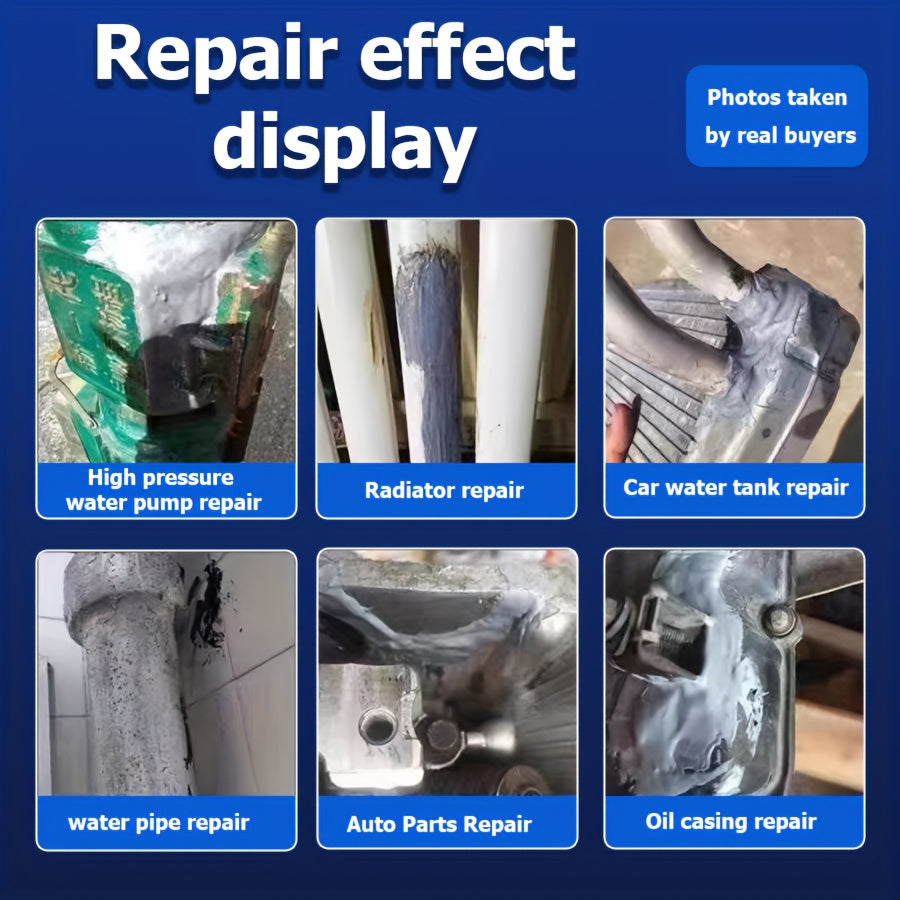 90g High-Temperature Resistant Metal Epoxy Glue for Pipe Repairs