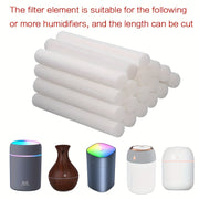 Humidifier Replacement Filters for Aromatherapy Diffusers, Cut-to-Length Sponge Sticks