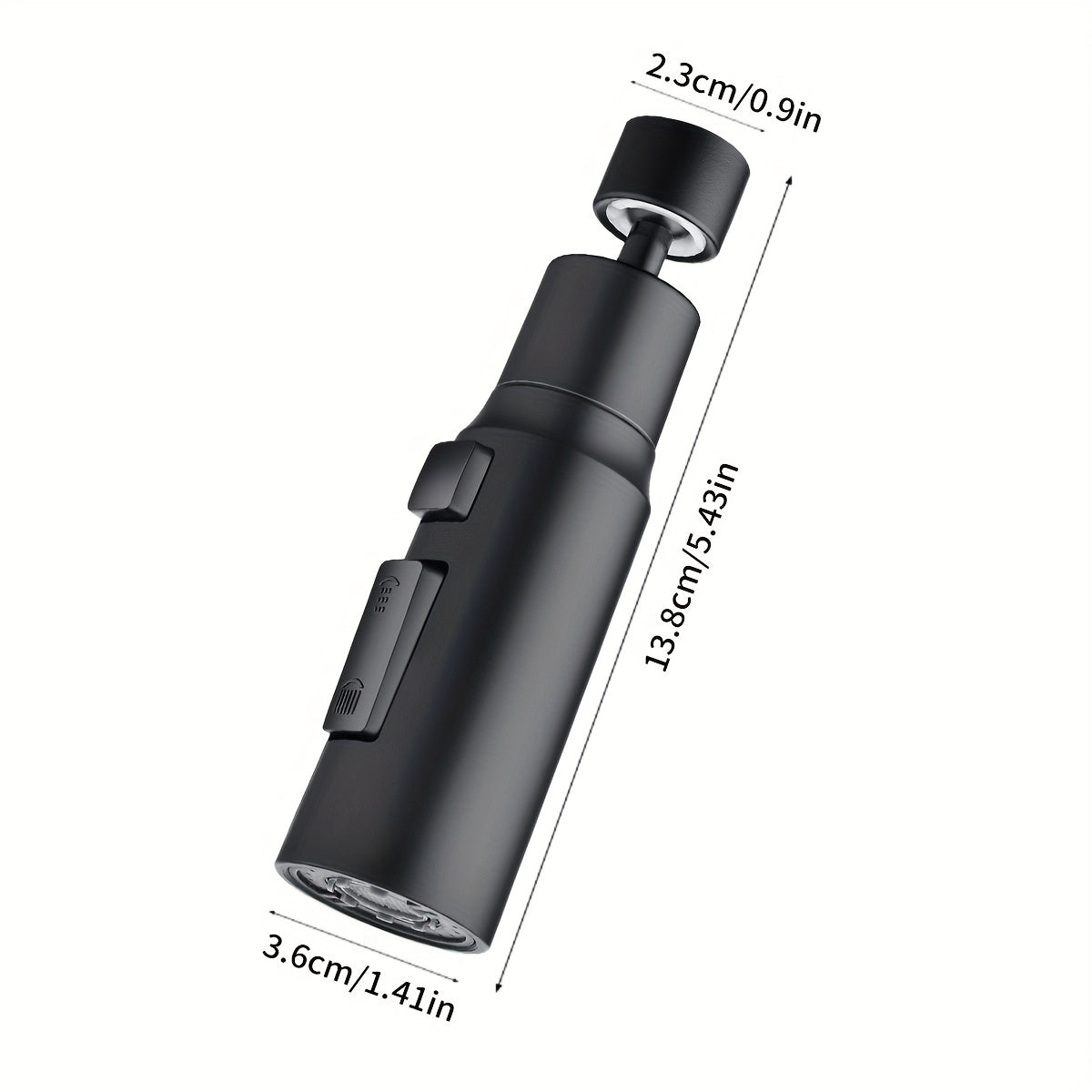 High-Pressure Kitchen Faucet with Pull-Down Sprayer Single Handle 2 Spray Modes