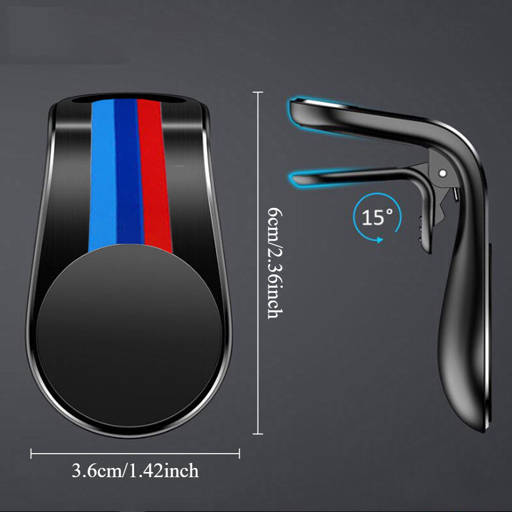 Avtomobil telefon montaji uchun stiker, havo ventili uchun tutqich, suv o'tkazmaydigan, aylanadigan, transport vositalari uchun