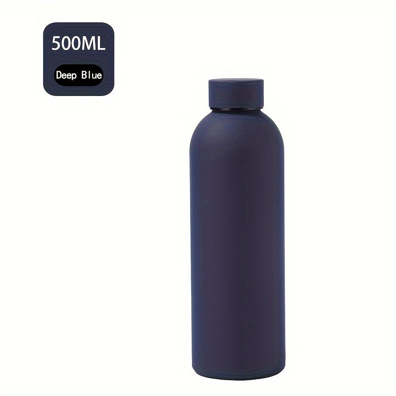 Insulated Water Bottle 500ml Stainless Steel Hot Cold Drink Bottle for Outdoor Sports