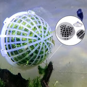 4pcs Moss Ball Holders for Fish Tank Decor High-Index Plastic Aquarium Accessories