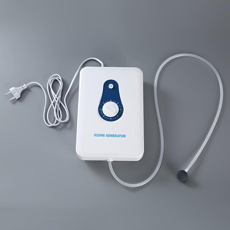 Generador de ozono portátil para aire, agua, fruta y ropa, con enchufe estándar europeo, ABS