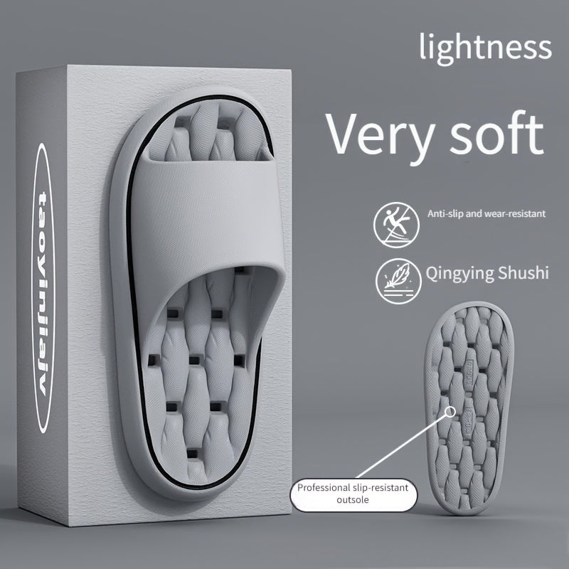 Unisex EVA Slippers Non-Slip Minimalist Stripes House Beach Footwear