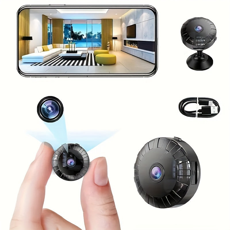 Wireless Home Security Camera 2.4GHz WiFi 480p HD Night Vision Waterproof Non-Storage