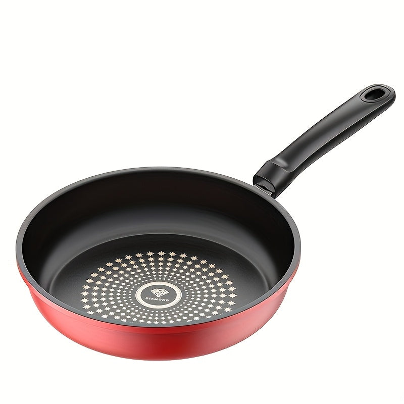 24cm Cast Iron Non-Stick Skillet Dishwasher Safe Induction Compatible for Gas and Electric Stoves