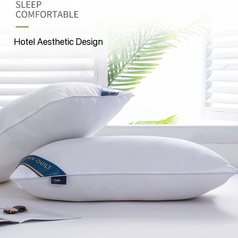 2 Ta Yulduzli Mehmonxona Uslubidagi Bo'yin Yostiq Yadrolari: Qaytmas, Yumshoq va Qulay. Ideal uy yoki festival sovg'asi.