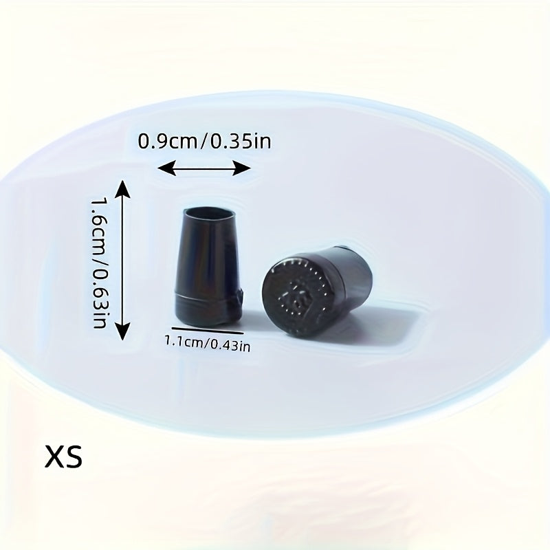 Women Plastic Heel Inserts Silent Non-Slip Shoe Cushions 4 Sizes
