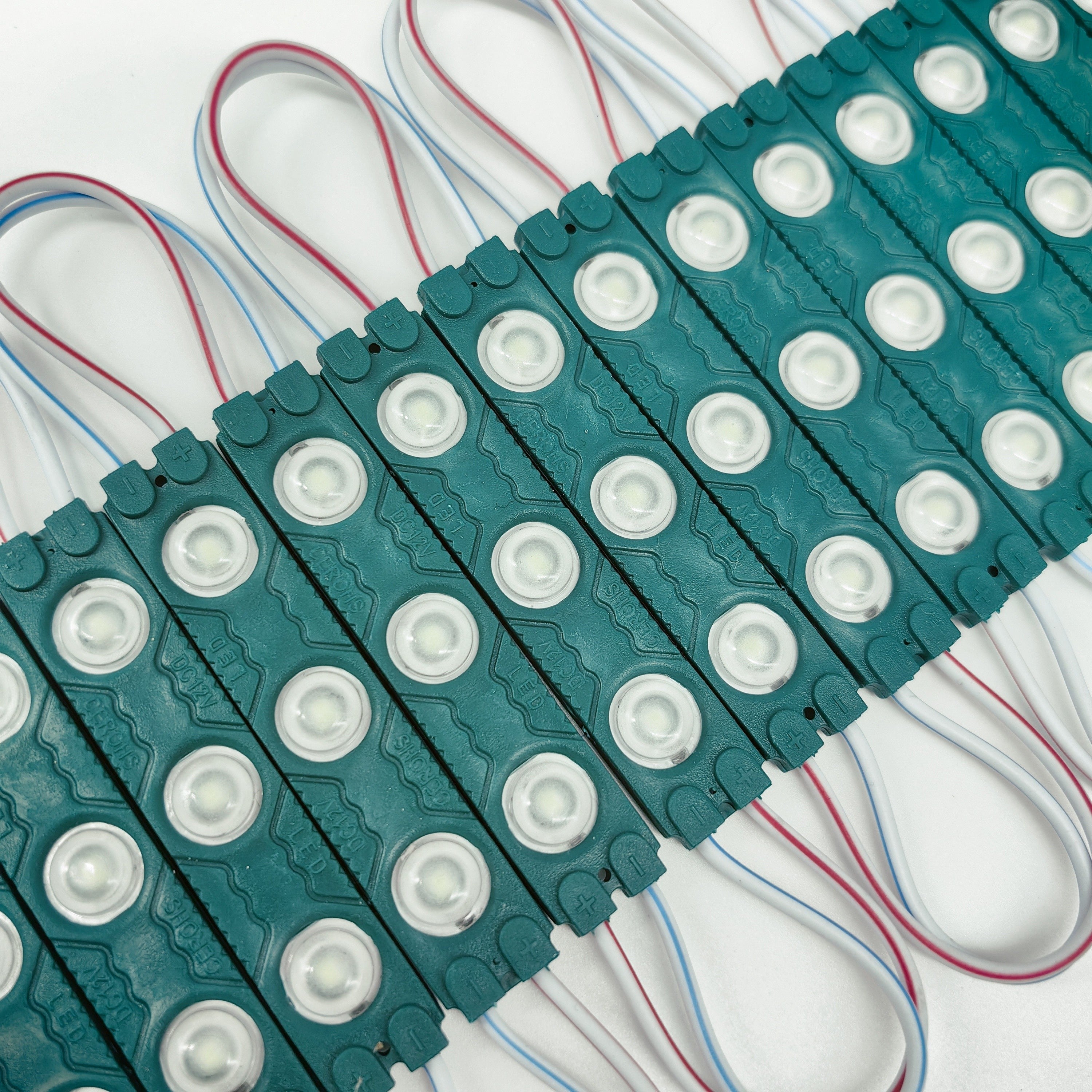 Kit de 20 piezas de módulos LED 2835 con cinta IT para señalización con letras en canal