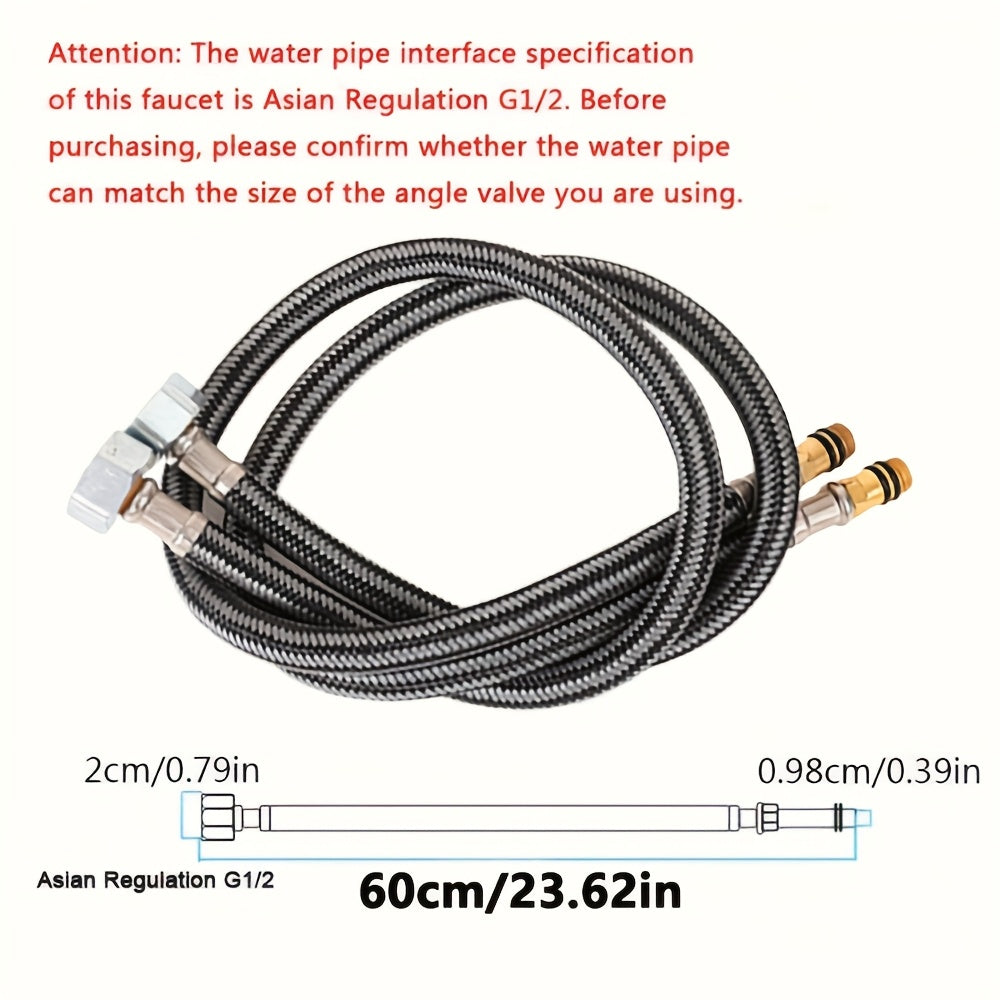 Juego de grifo de brazo robótico moderno ajustable para cocina y baño con agua caliente y fría