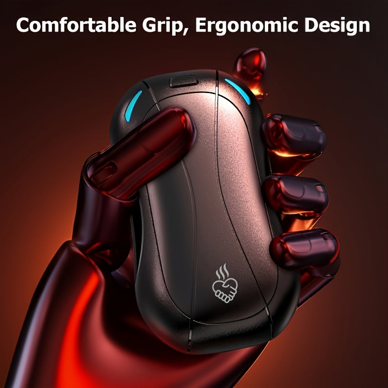 5200mAh USB Rechargeable Hand Warmer Dual Sides Portable Outdoor Winter Gift