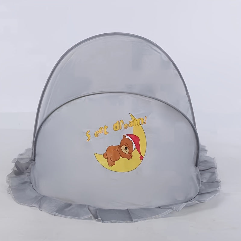 Mosquitera para bebé para cuna, canopy repelente de insectos plegable, 98x55x60cm