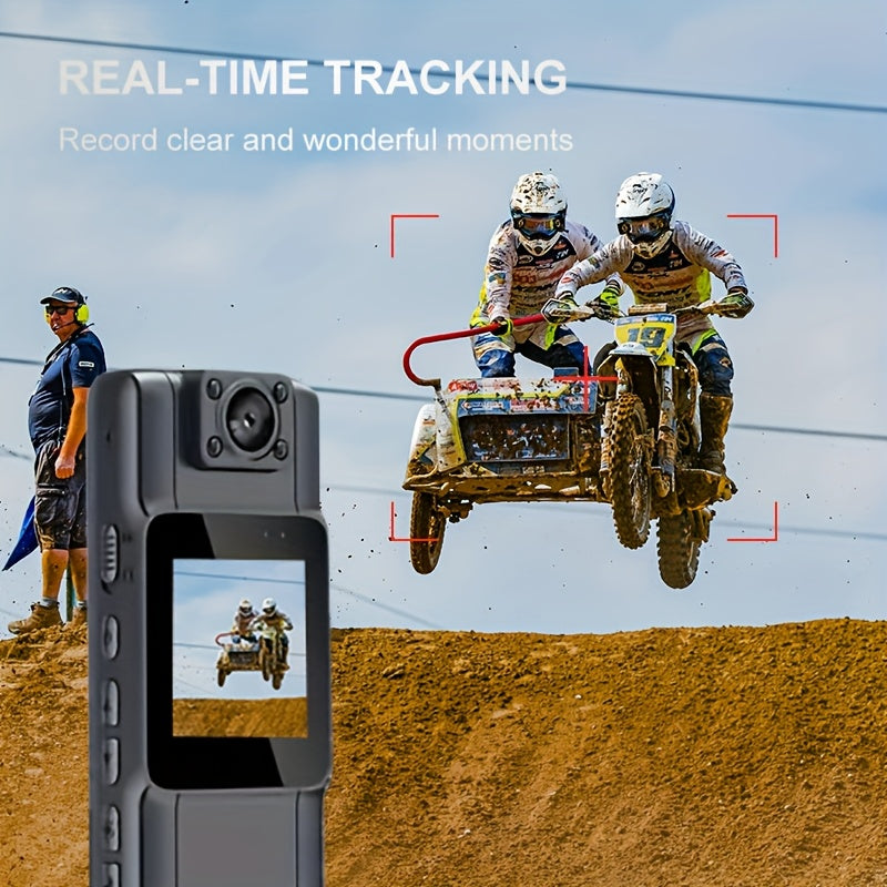 Mini Portable Action Camera with Infrared Night Vision Wide Angle Rechargeable Battery