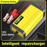 12V 2A Automatic Battery Charger for Lead Acid AGM GEL Vehicles